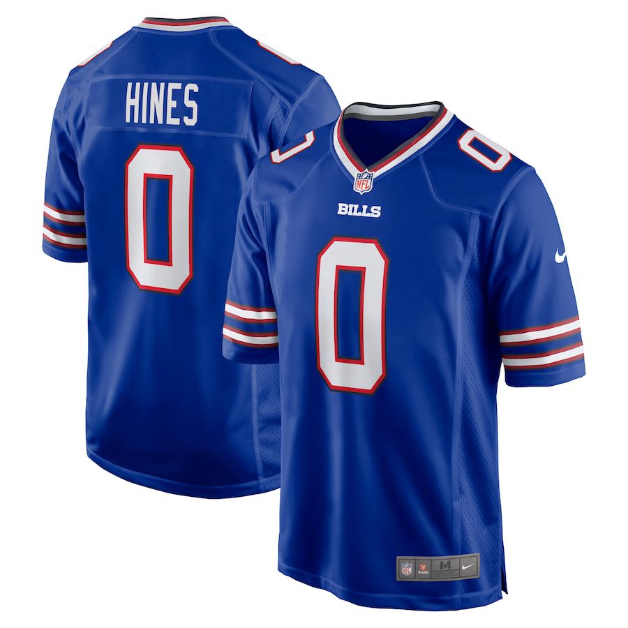 Men Buffalo Bills #0 Nyheim Hines Nike Royal Game Player NFL Jersey->buffalo bills->NFL Jersey
